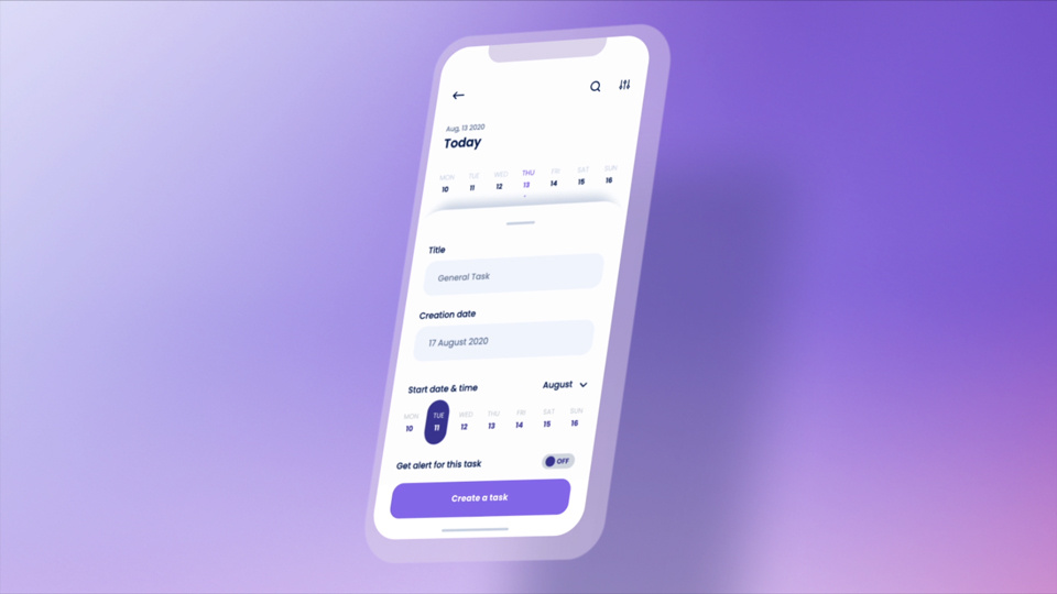 Dashboard app after effects animation app dashboard motion design motion graphics ui