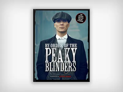 By Order of the Peaky Blinders book design book cover design graphic design layout design