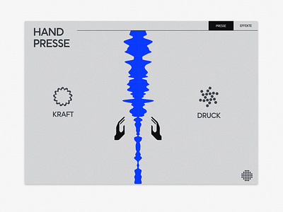 Handpresse - Neue Compressor audio audio effect audio plugin brutalism compressor design fx graphi kontakt plugin synthesizer ui vst vst gui vst plugin waveform
