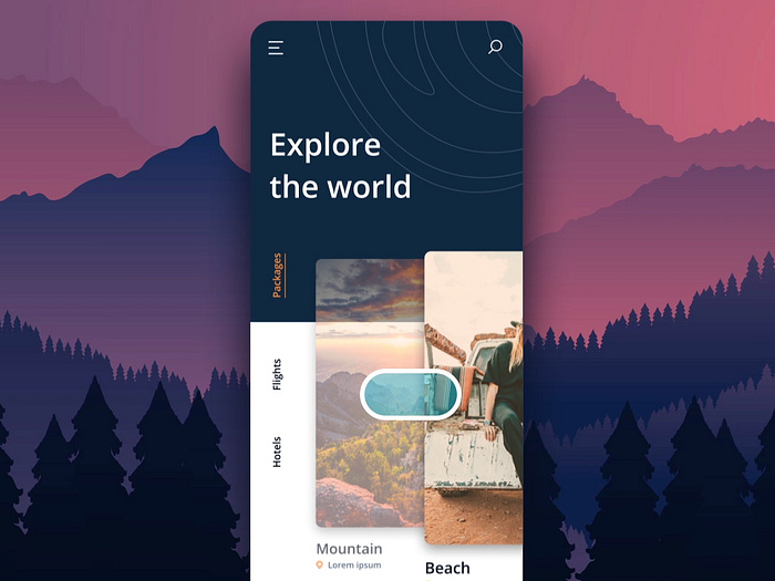 Browse thousands of Hike images for design inspiration | Dribbble