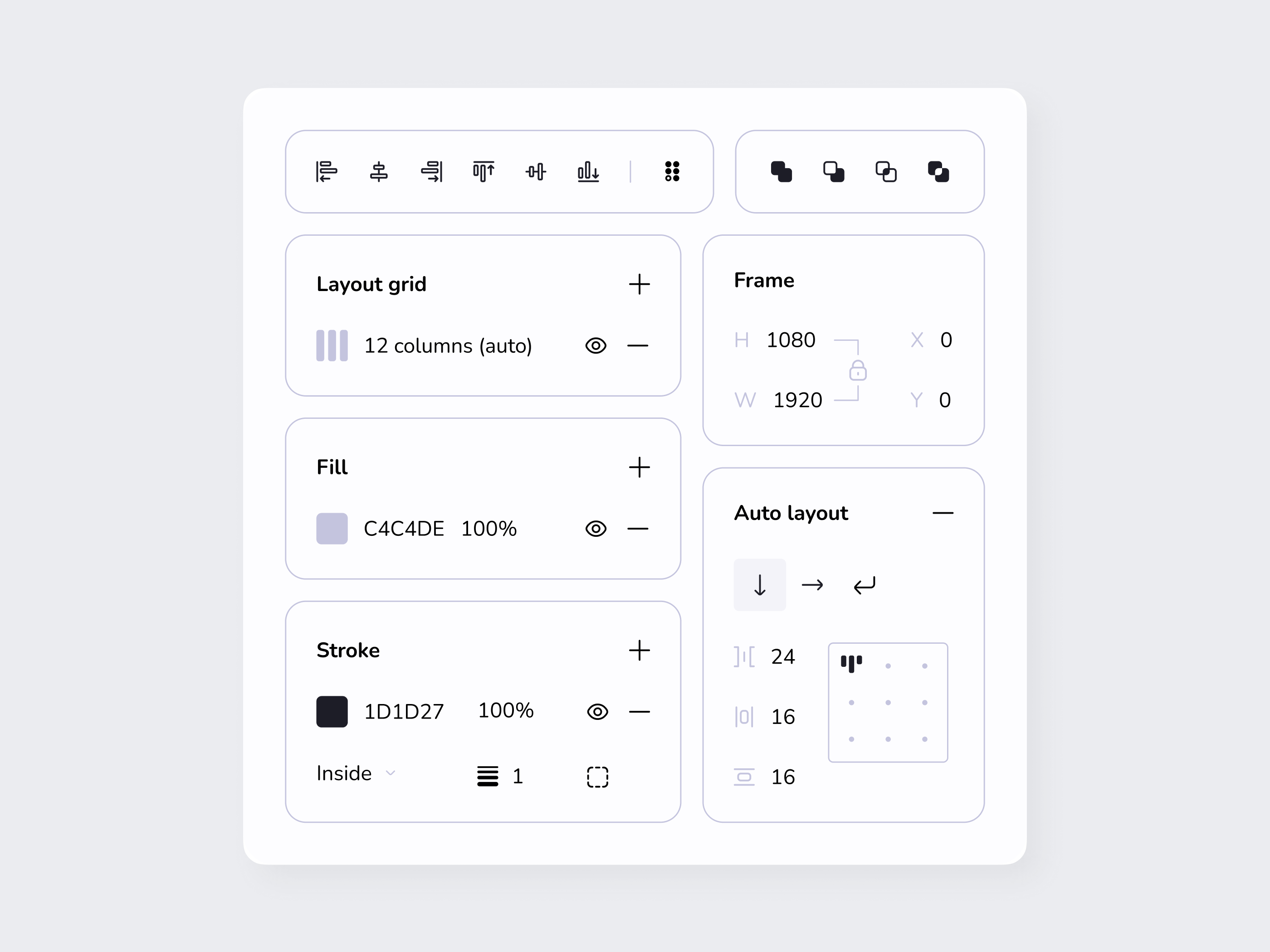 Figma UI As A Bento Grid By Jackie Brown For JBW On Dribbble