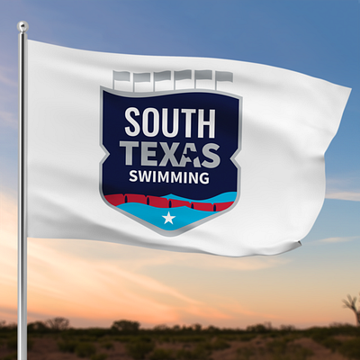 South Texas Swimming LSC branding graphic design identity logo olympics sports swimming