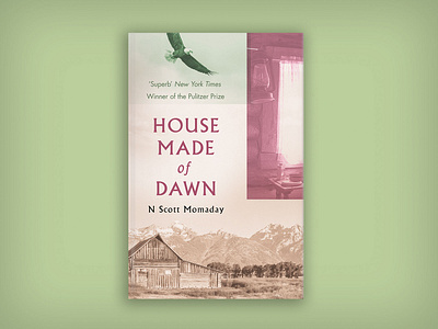 House Made of Dawn cover design book cover design graphic design