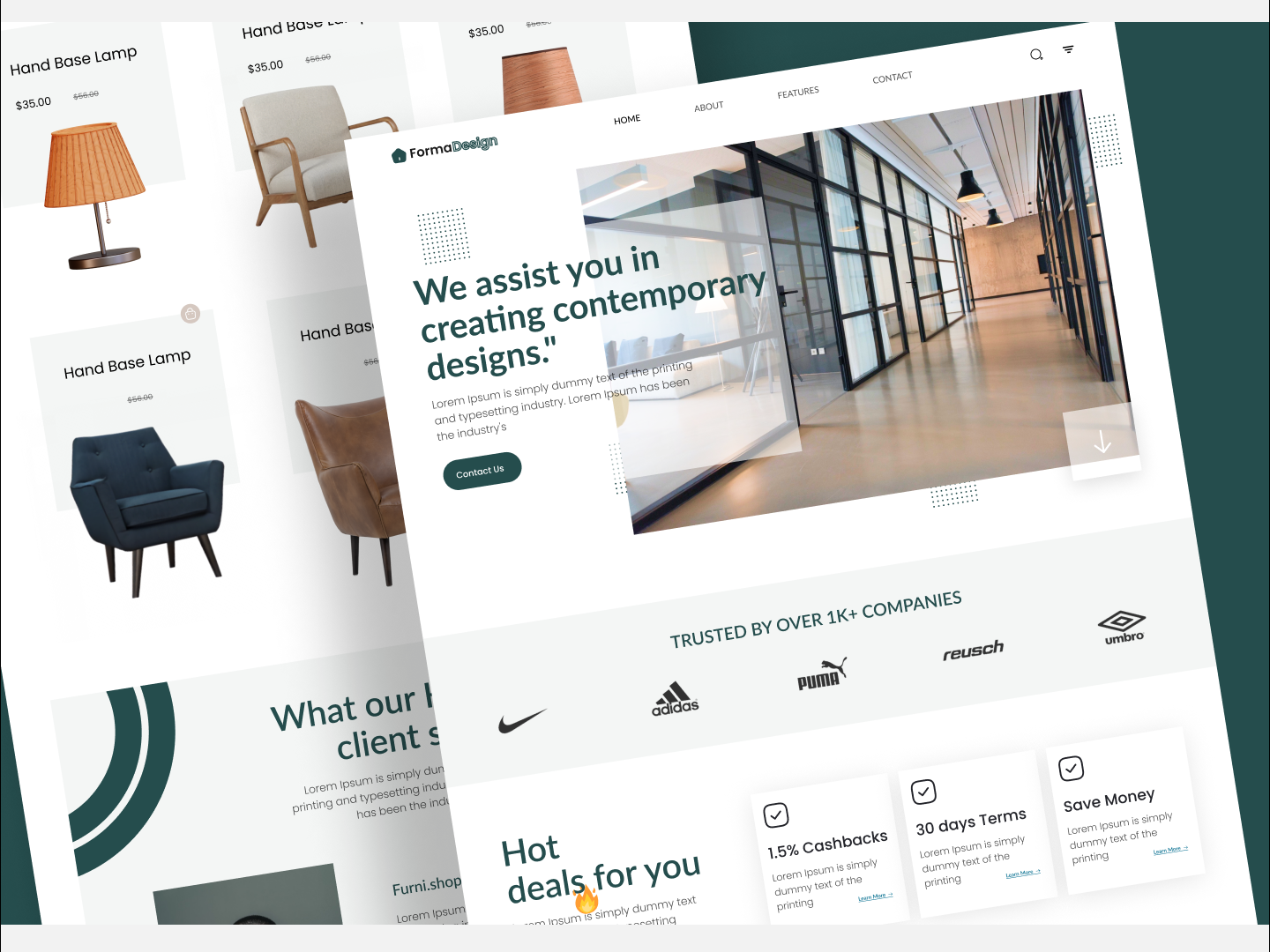 Landing Page Design by Umair on Dribbble
