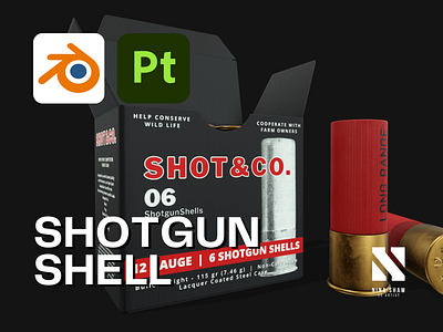 Shotgun Shell 3d