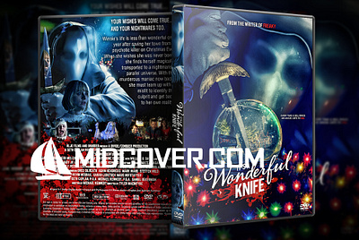 It's a Wonderful Knife (2023) DVD Cover design dvd dvdcover dvdcustomcover photoshop