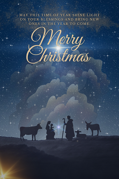 Christmas Poster design illustration