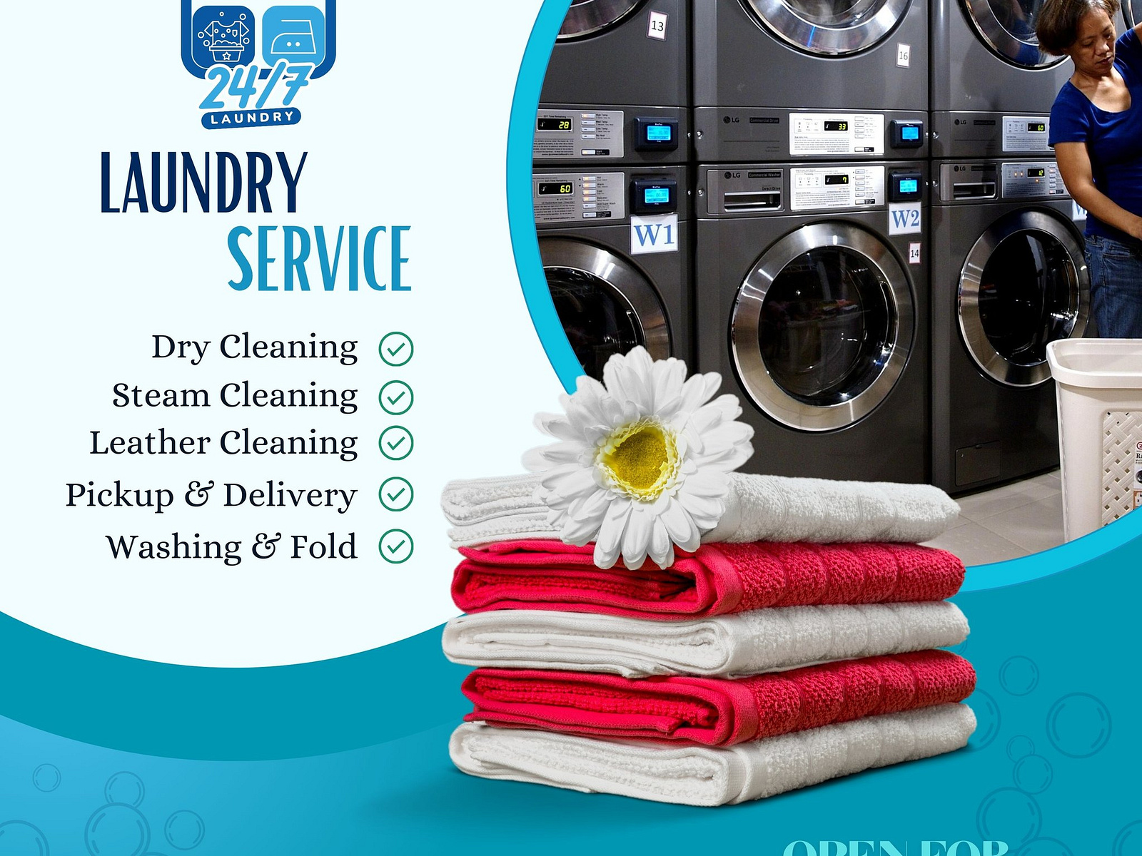 24/7 Dry Cleaning & Laundry Services