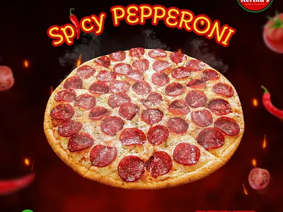 Korina's Authentic Italian Pizza design graphic design