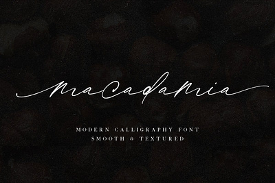 Macadamia | Handwritten Font Free Download calligraphy font duo font handlettered handwritten font handwritting font instagram post logo font modern calligraphy multilingual pair procreate signature font smooth social media stationary textured wedding font wedding invitations