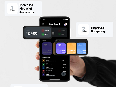 Outflow - An Expense Tracker App app design application case study dashboard design expense tracker expenses experience mobile tracking ui ux