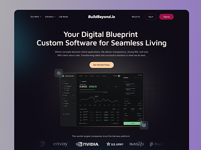BuildBeyond.io Software website design app branding custom software custom website design graphic design landing page logo motion graphics software software design software development software website ui ux web web development website website design