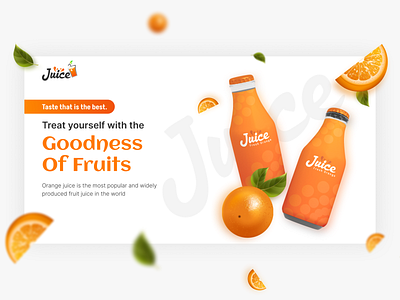 Orange juice app appdesign design figma graphic design juice juices landingpage orange orangejuice popular testy top trending trendy ui ux web webpage