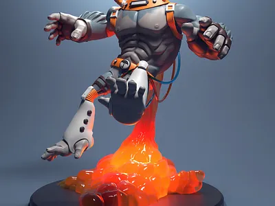 Stylized character using zbrush, maya and substance painter 3d