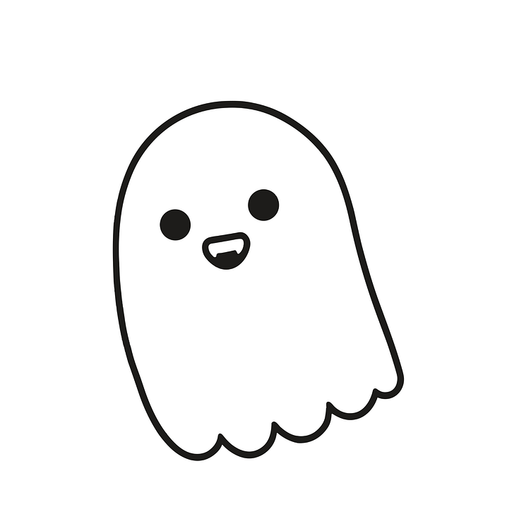 Ghosts SVG by Artful Assetsy on Dribbble