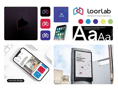Loorlab - Brand System Kit brand design brand experience brand identity brand identity system brand system branding design graphic design identity identitydesign logo rebranding ui ux visual system visualidentity