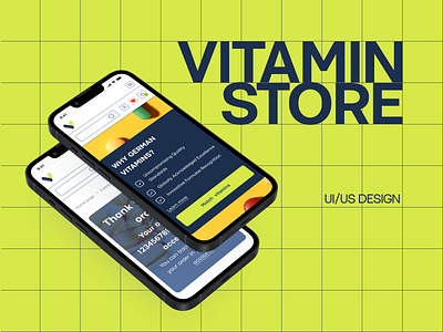 Vitamin Store e-commerce website branding design designinspiration digitaldesign dribbbleshowcase e commerce ecommerce graphic design logo mobile productdesign shot ui ux web design