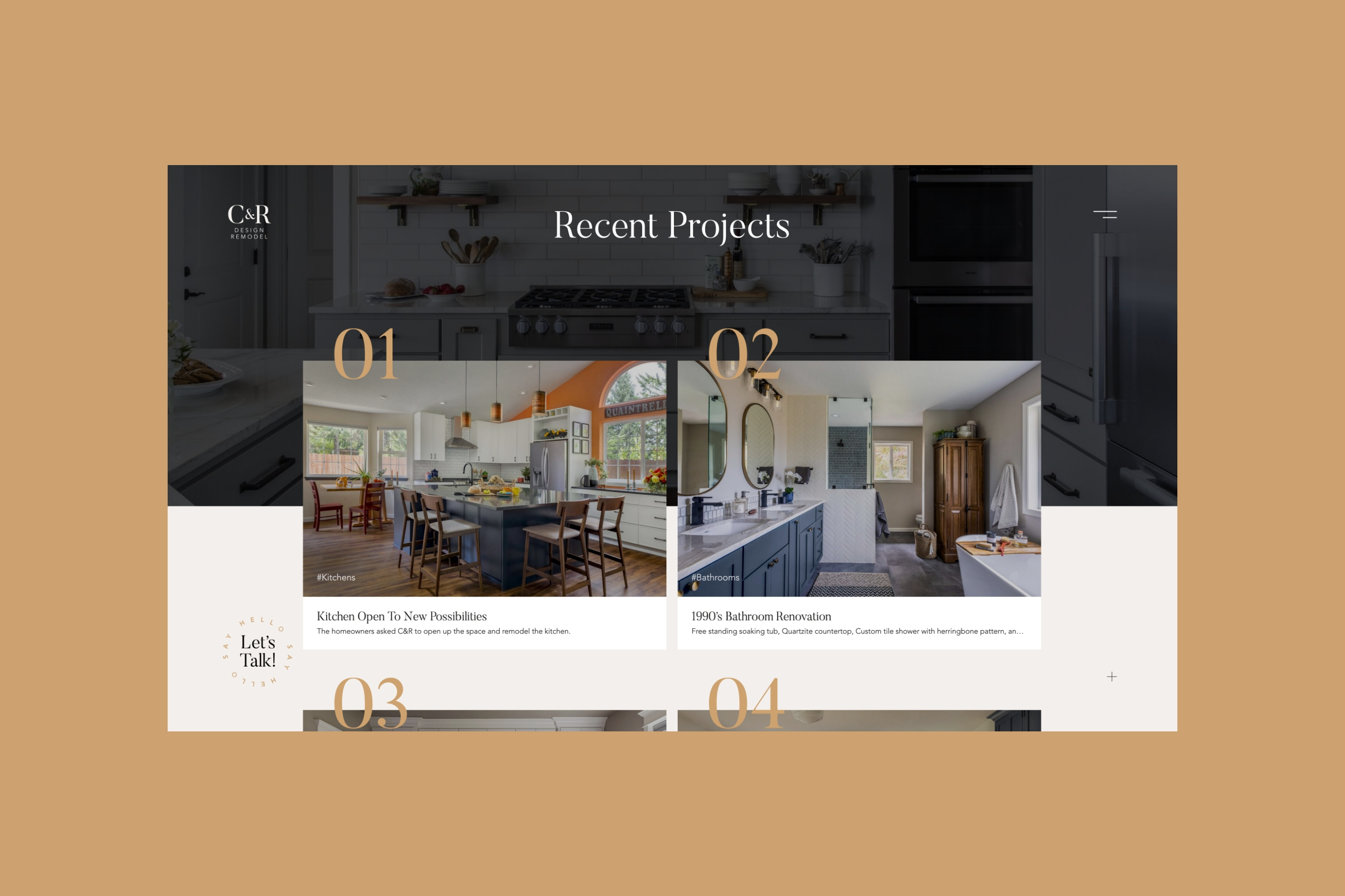 C&R - Child Page Exp design graphic design typography ui web web design