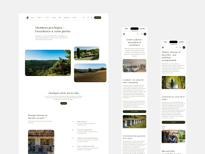 Green Luberon & Responsive cart design system ecommerce figma food food supplements horse layout mobile nature nutrition purchase responsive wellness