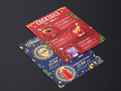 Alcohol brand Christmas flyers adobe branding design flyers graphic design illustration typography