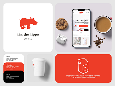 Kiss The Hippo design graphic design kiss the hippo ui web design