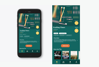 Product Close up app barnes and noble books design illustration more like this product product close up product design product page redesign see more ui ux