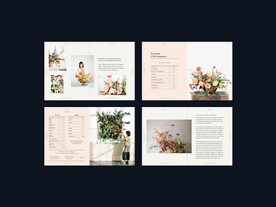 If I Made x Sarah Winward — Part 5 art direction branding course design digital digitalcourse flowers graphic design layout logo marketing typography weddings