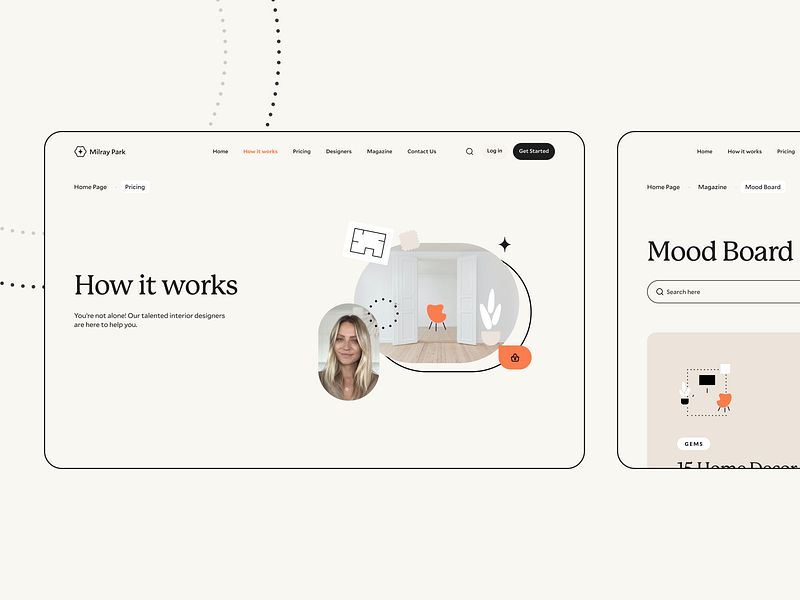 Milray Park android animation app art direction branding design direction design system iconography illustration interior ios iphone logo minimal motion product design startup tech ui ux