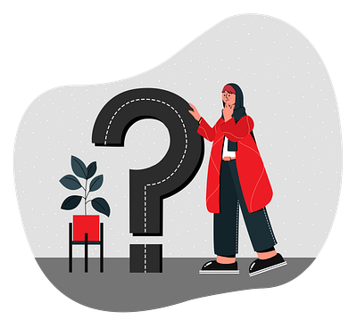 FAQ: Frequently Asked Question character faq illustration question tedx
