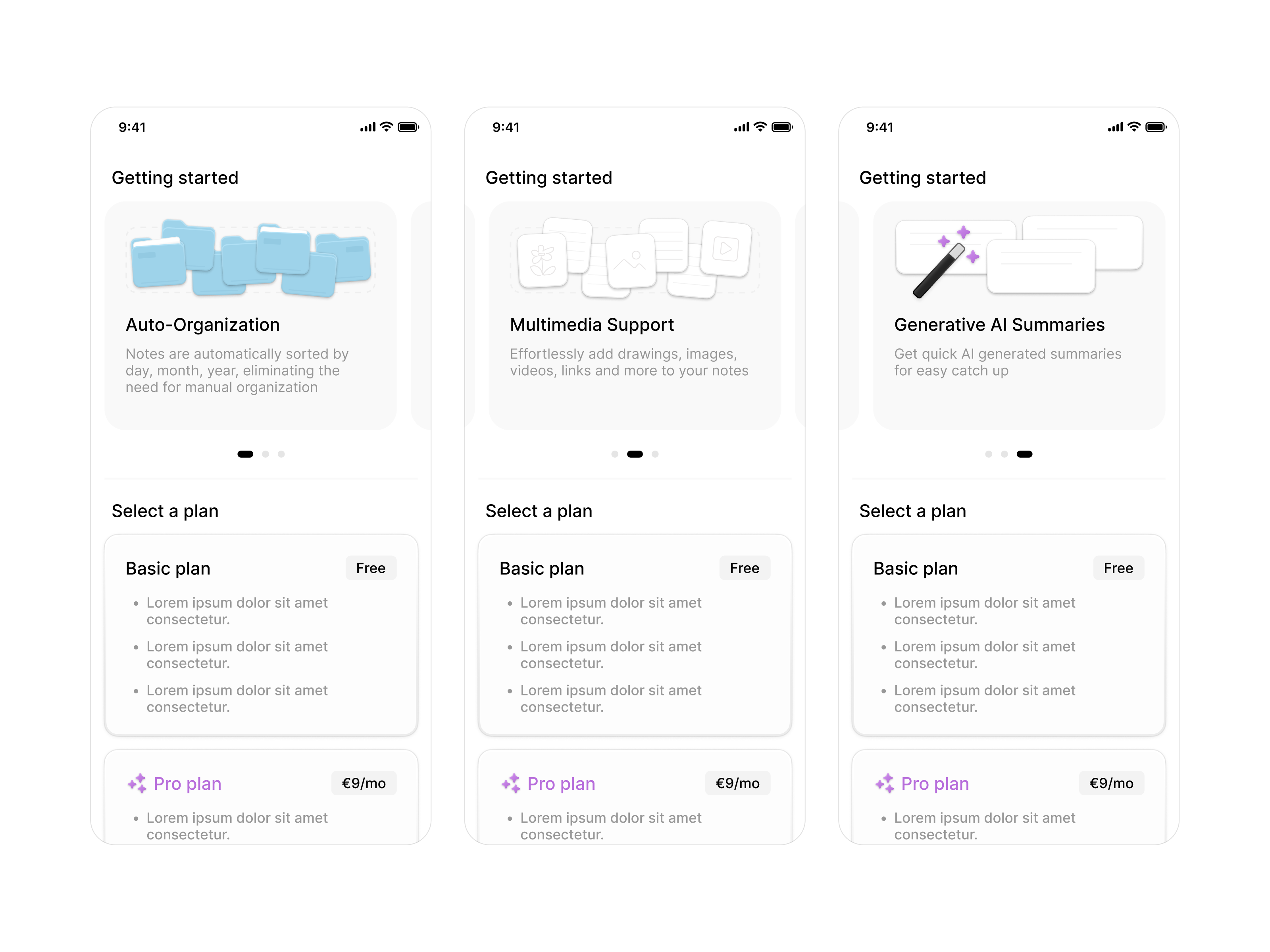 🪄 ai icon illustration illustrations magic notes purple ui vector wand