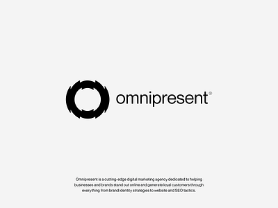 Omnipresent 3d animation bold branding circle cut design earth graphic design icon infinity logo minimal modern motion graphics omnipresent simple sphere symbol ui