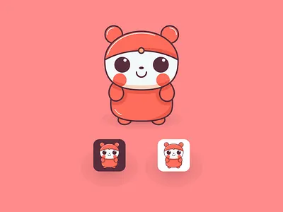 Cute Cartoon Teddy Bear Logo badge bear brand cartoon child company cuddly emblem game graphic hat idea identity inspiration kid mascot minimalist paw teddy toy