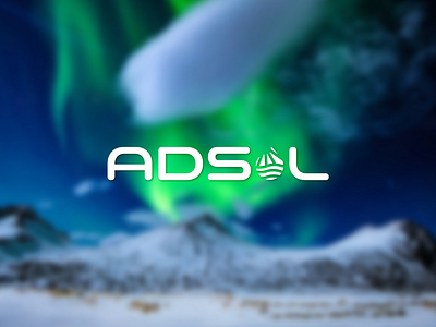 Adsol Logo branding energy graphic design logo solar typography