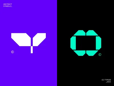 Abstro abstract brand branding finance flower fold folding geometry it logo mark nature shape sprout symbol tech unfolding vault water waterfall