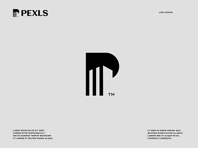 Pexls branding building buildings clever design designer estate graphic letter p logo negative p real realestate simple sladoje space