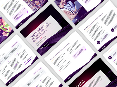E-Book branded presentation data visualization digital e book graphic design layout presentation design print