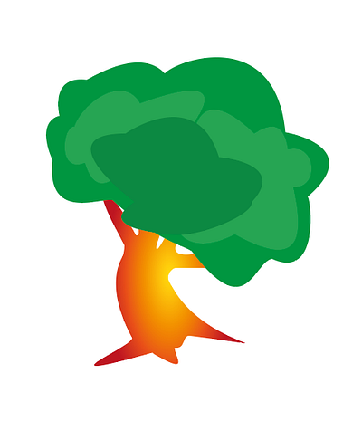 my creative tree by Adobe illustrator