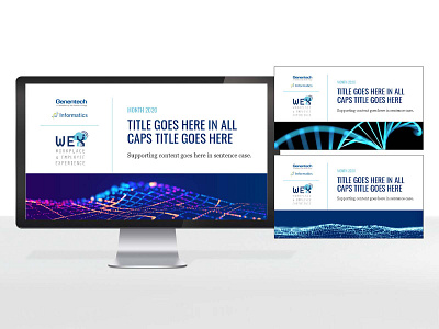 Corporate Deck Template branded presentation design digital layout print