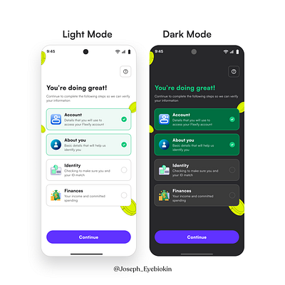 Light or Dark mode? design mobile design product design ui
