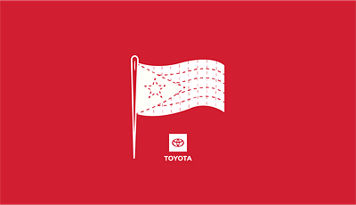 La Bandera de Todos | Toyota Olympics advertising art direction brand design brand elements brand identity branding campaign campaign branding color palette design graphic design logo design social media ui