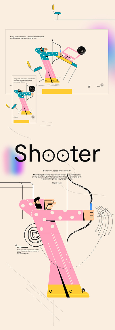 Shooter ℗ story. Yulya Fedkiv mobile