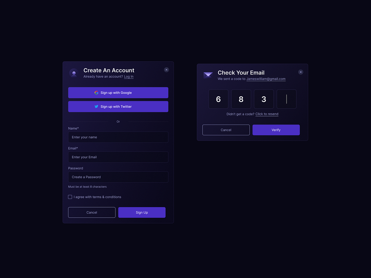 Browse thousands of Verification Code images for design inspiration ...
