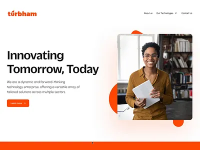 Turbham Website Design blog ui brand design contact us page landing page marketing website portfolio website product design saas landing page ui user interface design ux waitlist page website design