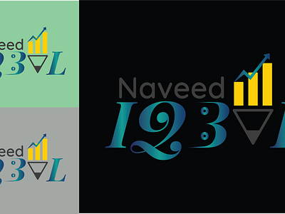 Naveed Iqbal Logo... creativeexpression financevision freelanceadventure graphic design logo logomeaning meaningfuldesign