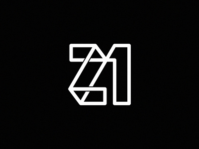 Z & 1 1 branding creative logo logo logoground modern logo monoline professional logo typography z