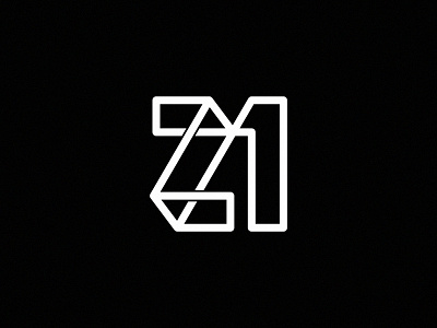 Z & 1 1 branding creative logo logo logoground modern logo monoline professional logo typography z