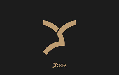 Y-Yoga Logo branding design flat graphic design icon letter y logo logo design vector y logo yoga