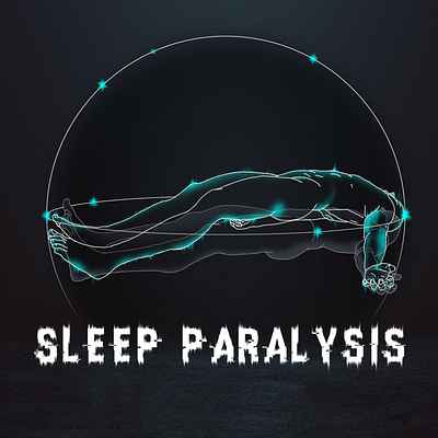 Album cover illustration_ Sleep Paralysis album cover cover art graphics illustration