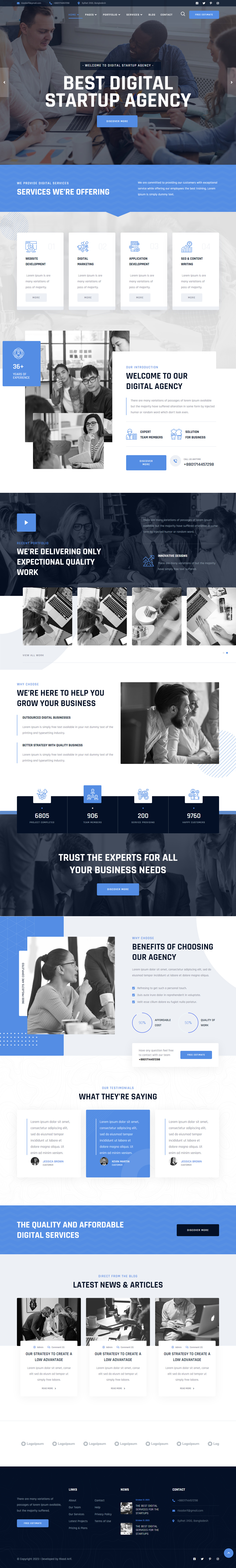 Digital Startup Agency WordPress Website business website consulting website creative agency website creative website digital marketing website digital startup website elementor expert elementor pro elementor website professional website responsive website seo website services website startup website website design website designer wordpress wordpress elementor wordpress landing wordpress website