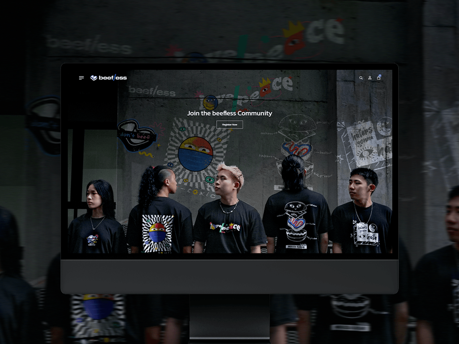 Beefless Clothing - Web Design and Development beefless beefless clothing design ecommerce fashion interadsion interadsion studio malaysia streetwear tshirt ui uiux ux web design web design agency web design malaysia web development website website design